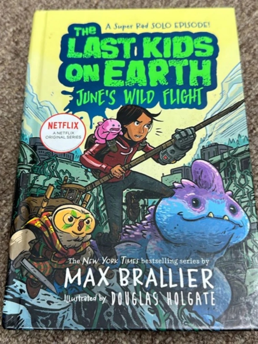 Last Gate of the Emperor & The Last Kids on Earth - Colorful Book Spines